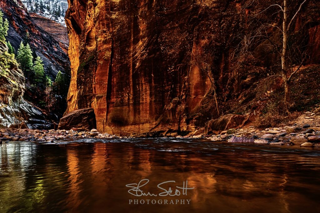 The Narrows before Camera Fell in Water