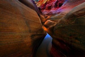 The Pink Slot Canyon