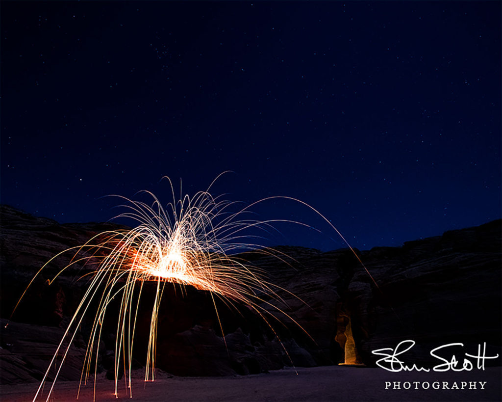 Upper Antelope Star Explosion